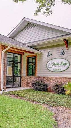 Veterinary team member providing compassionate pet care at Cane Bay Veterinary Clinic
